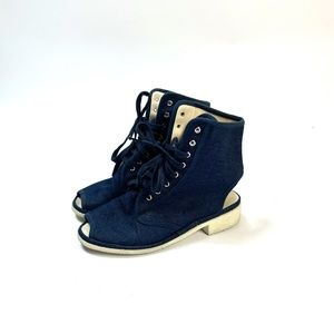 Garbo lace up bootie - 38